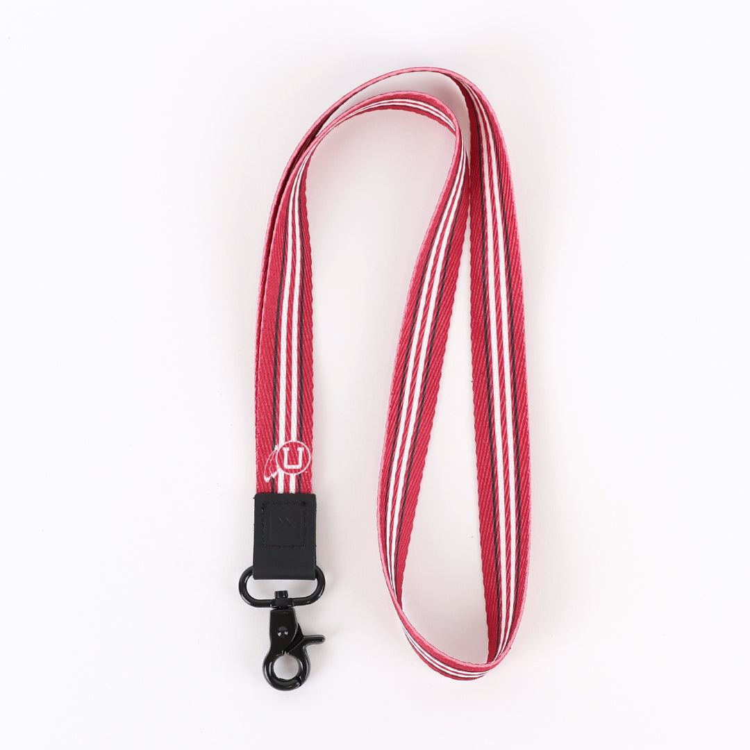 Neck Lanyard - UofU Feather Red - Thread®