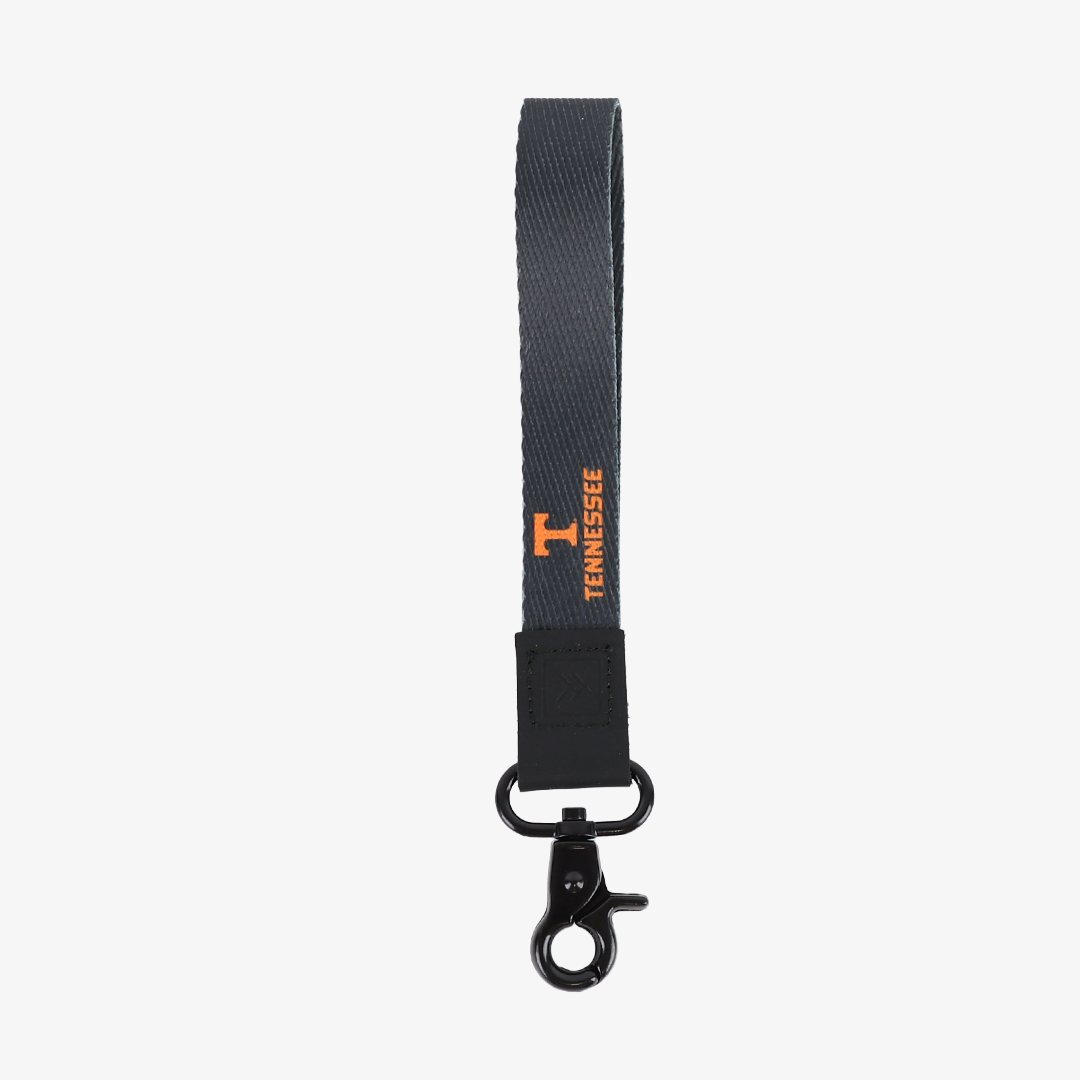 Tennessee Black | Wristlet Keychain | Durable & Stylish | Thread