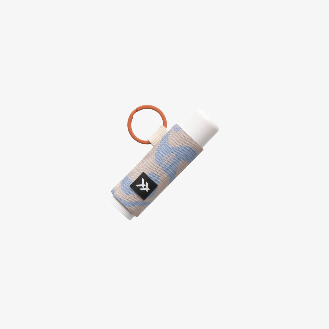 Mystic Mauve Waves | Chapstick Holder Keychain | Convenient