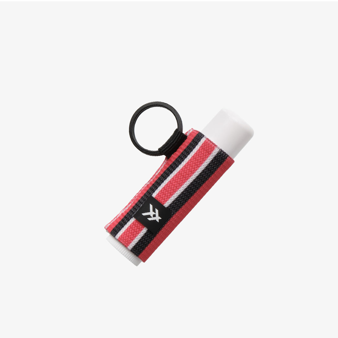 Georgia Red | Chapstick Holder Keychain | Convenient & Secure