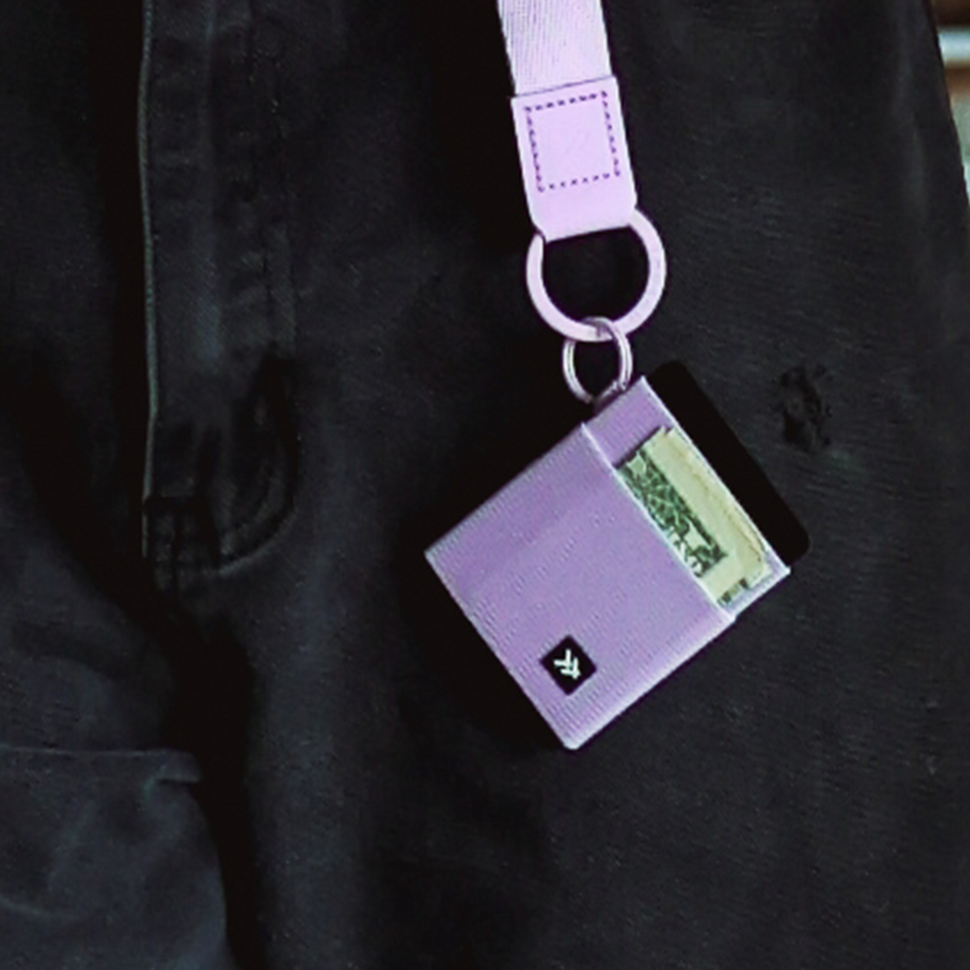 Elastic Wallet - Lavender - Thread®