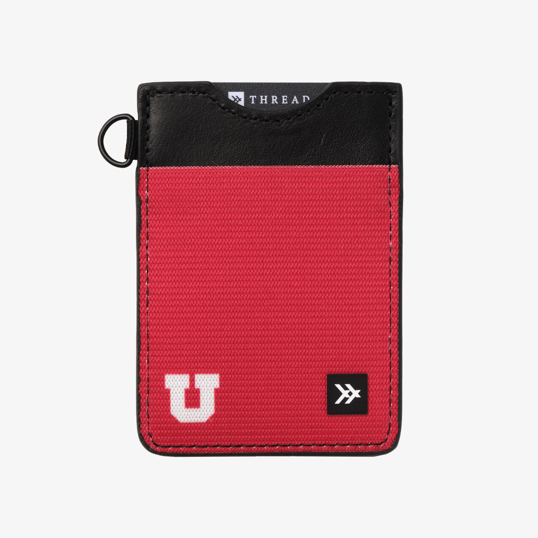 Vertical Wallet - UofU Red - Thread®