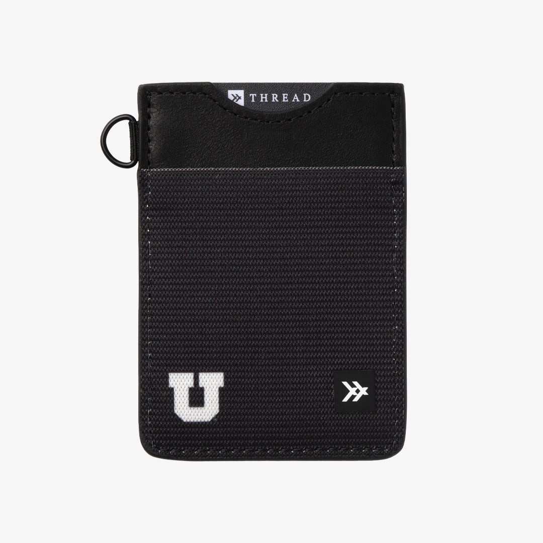 Vertical Wallet - UofU Black - Thread®