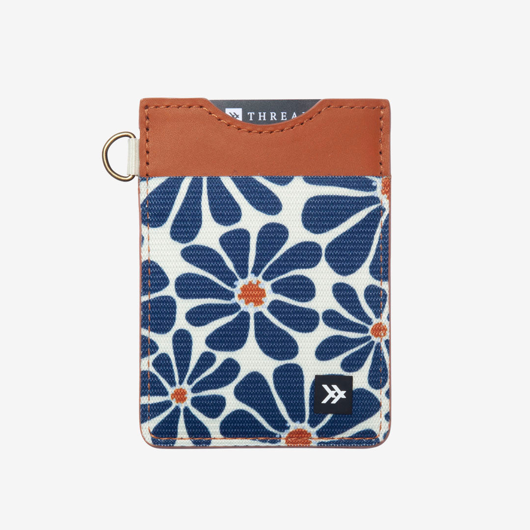 Vertical Wallet - Emmeline (Navy) - Thread®