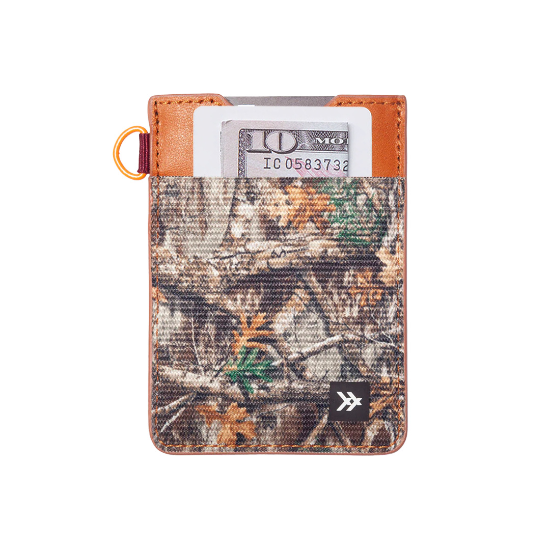 Realtree Edge | Vertical Leather Wallet | RFID-Protected Leather