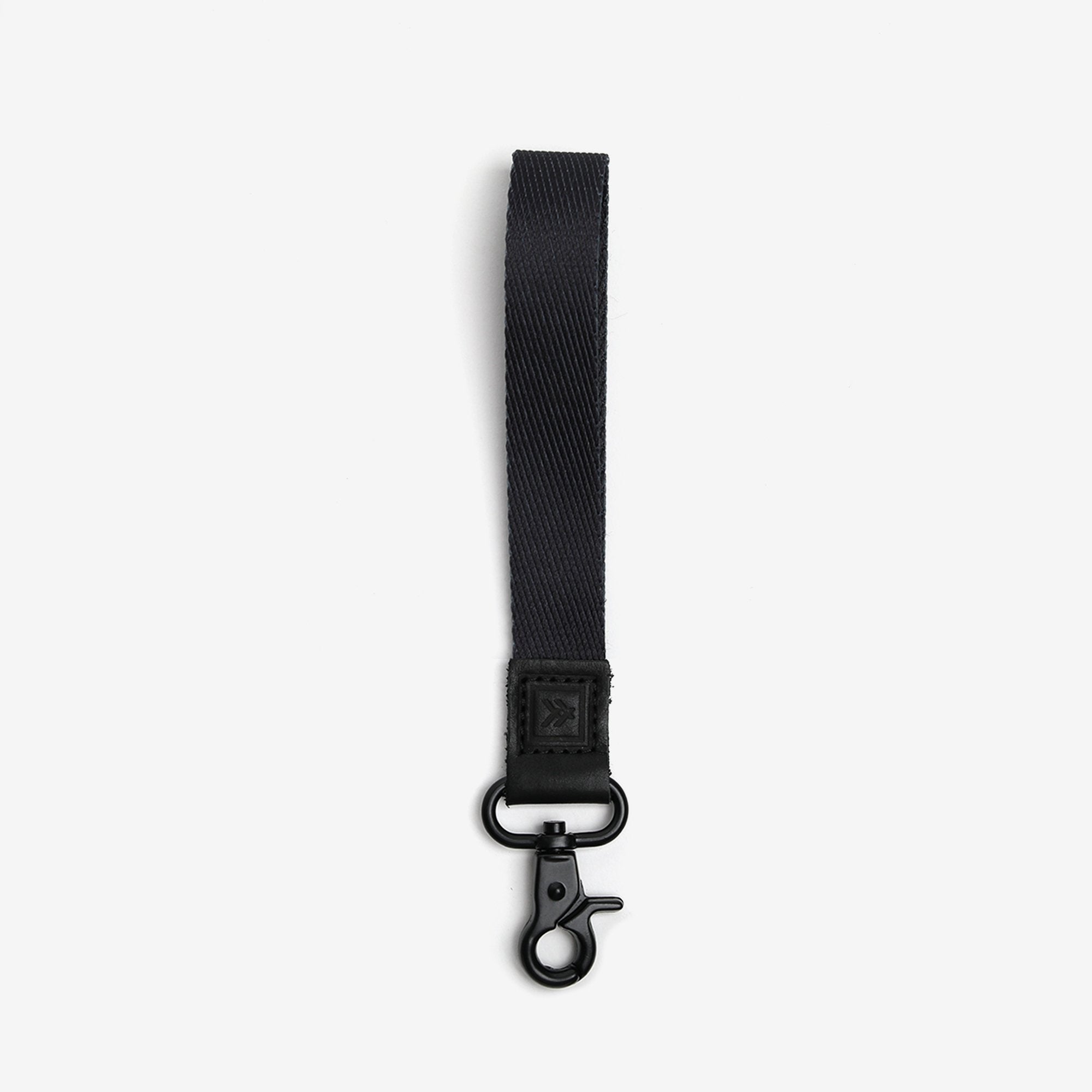 Black wrist lanyard