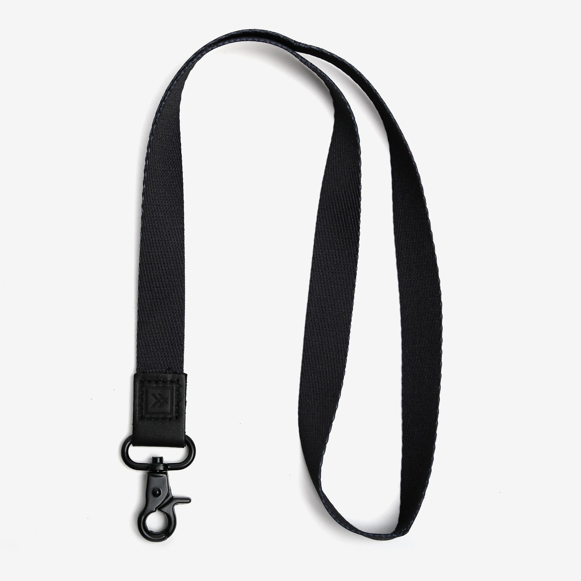 Black neck lanyard