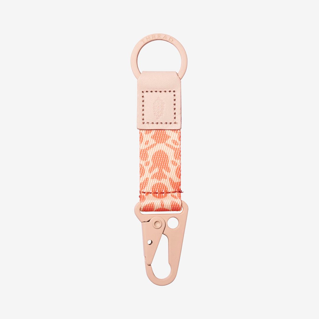 Keychain Clip - Coral Buti - Thread®