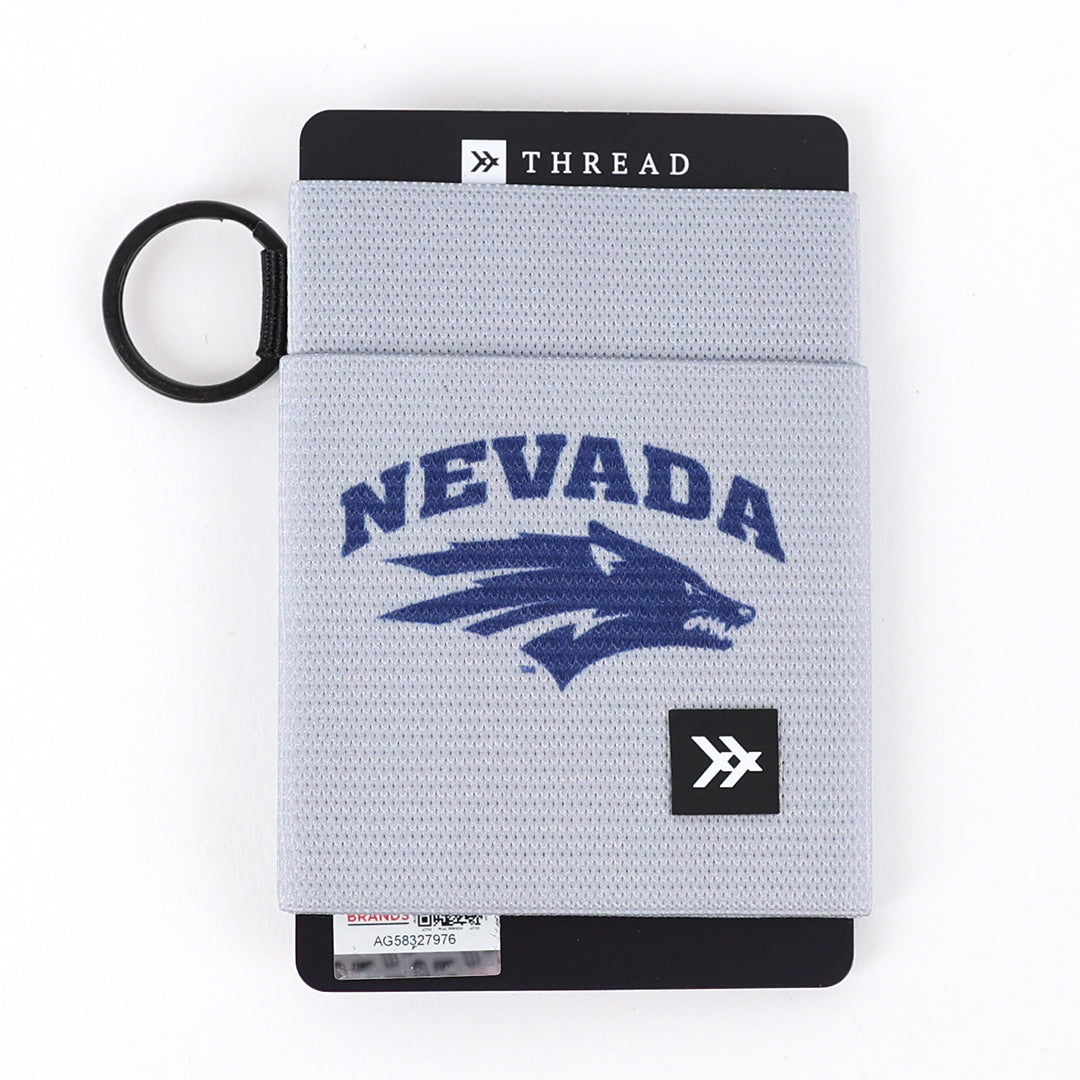 Elastic Wallet - Nevada Silver Wolf - Thread®