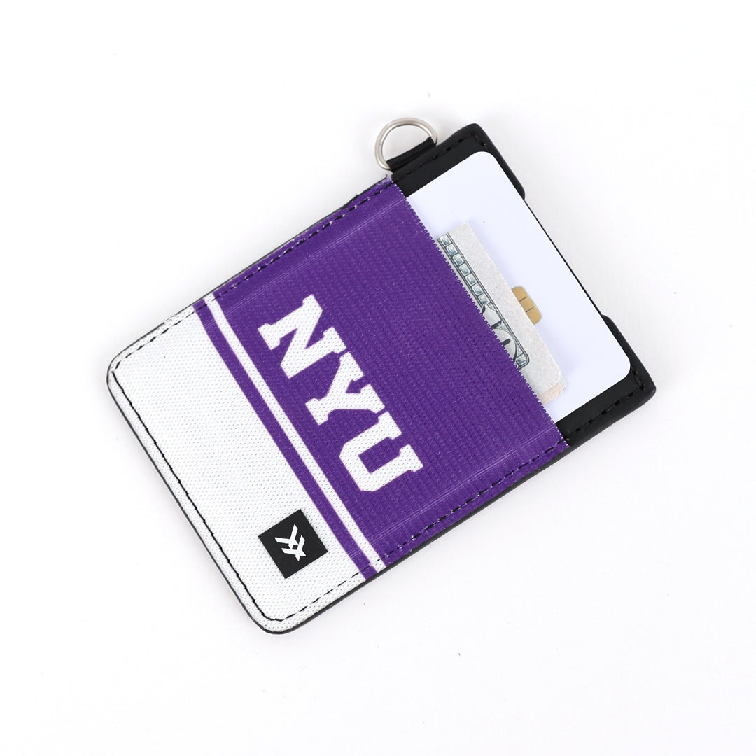 Vertical Wallet - NYU Purple - Thread®