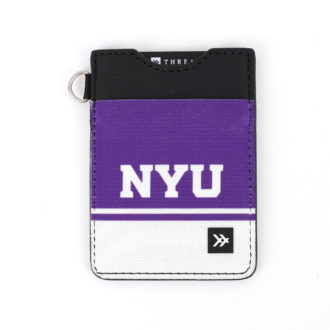 Vertical Wallet - NYU Purple - Thread®