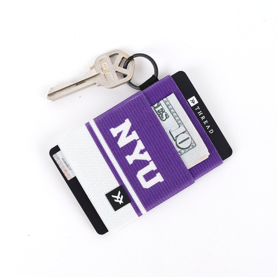Elastic Wallet - NYU Purple - Thread®