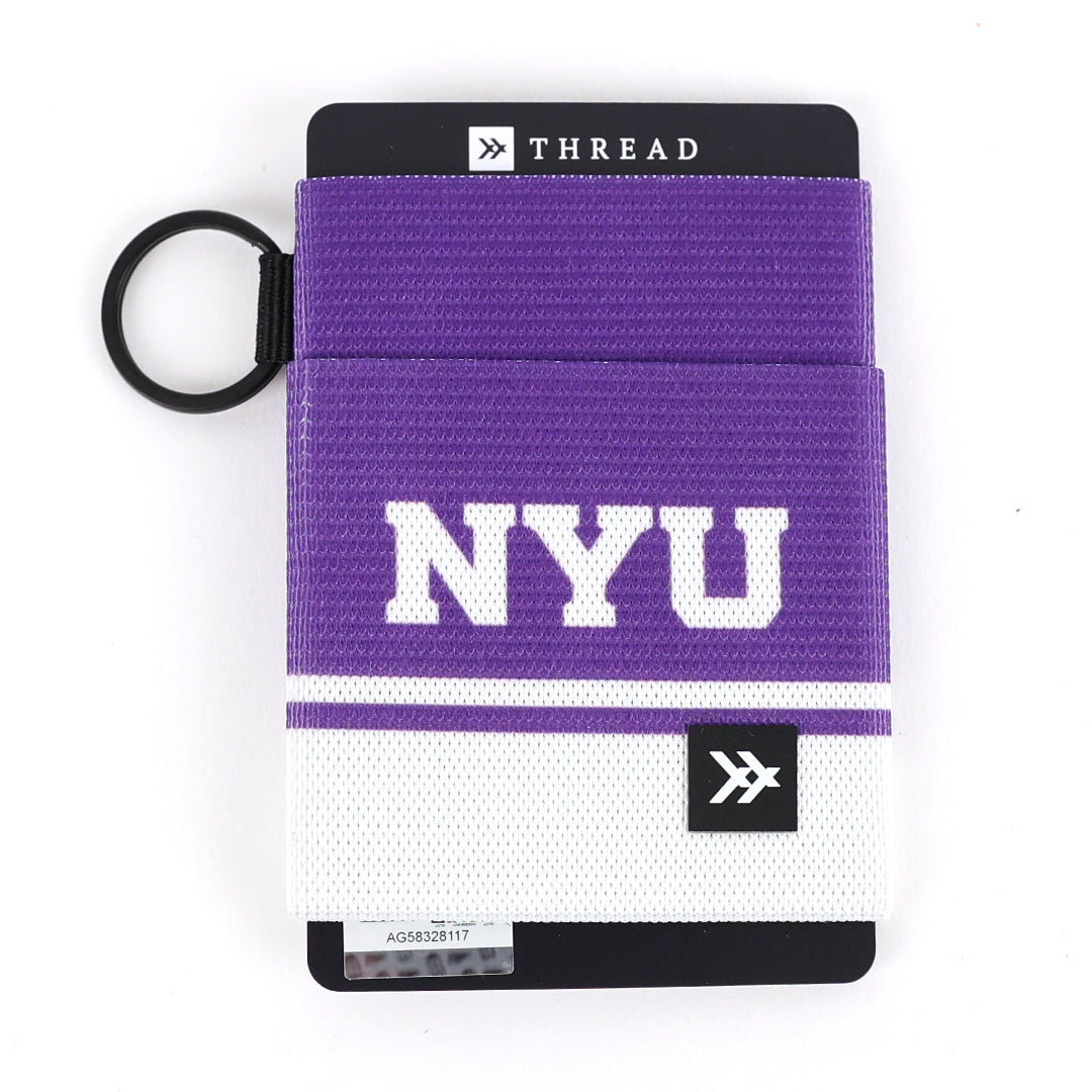 Elastic Wallet - NYU Purple - Thread®