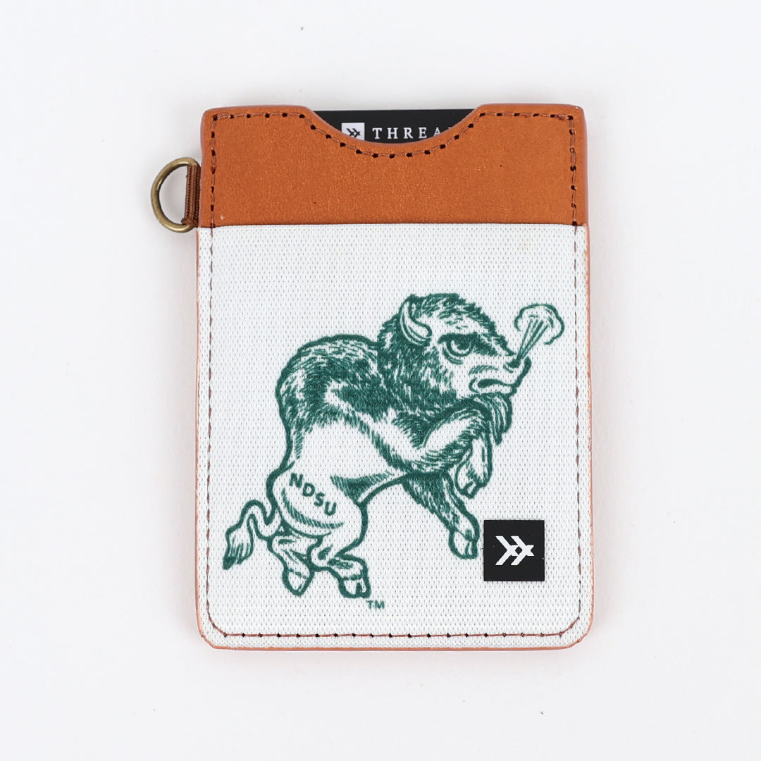 Vertical Wallet - North Dakota Old Snorty - Thread®