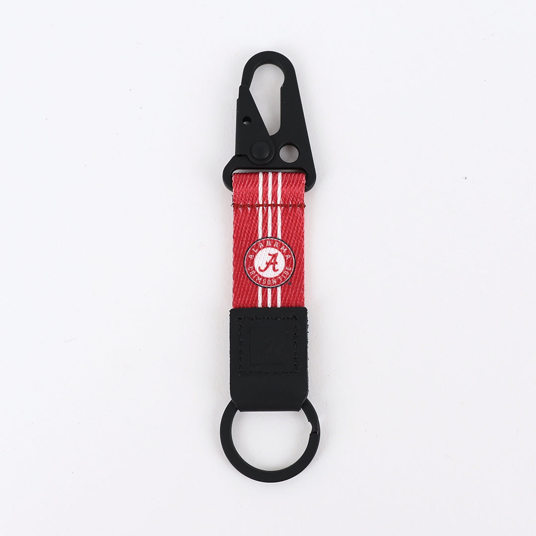 Keychain Clip - Alabama Crimson Stripe - Thread®
