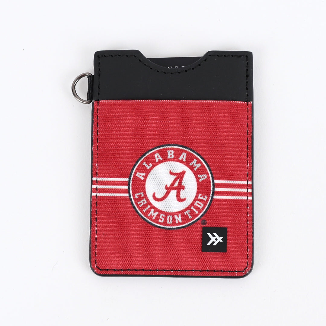 Vertical Wallet - Alabama Crimson Stripe - Thread®