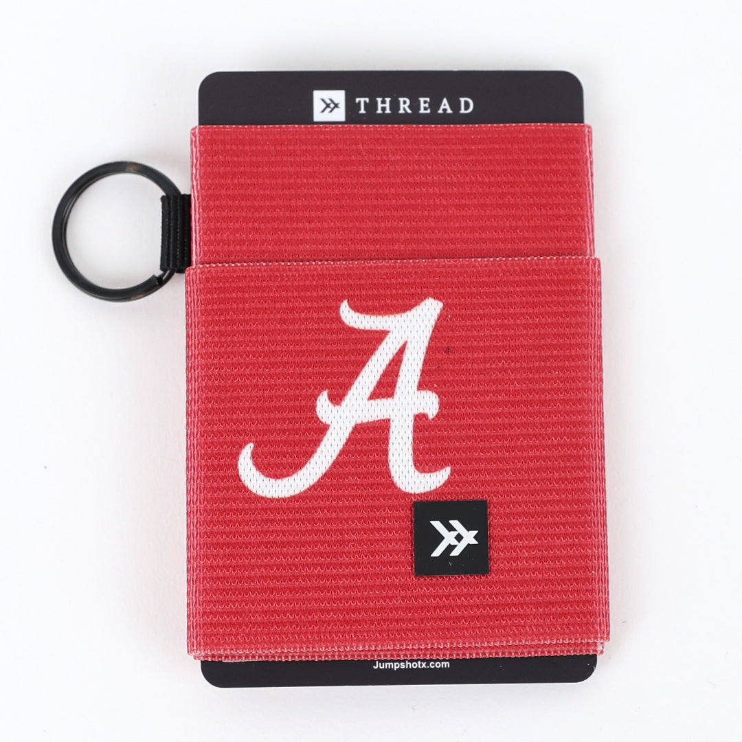 Elastic Wallet - Alabama Crimson Solid - Thread®