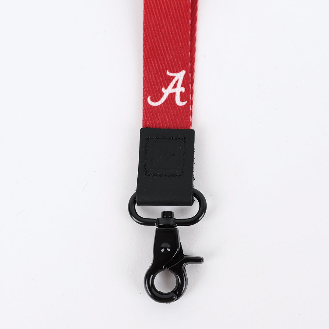 Wrist Lanyard - Alabama Crimson Solid - Thread®