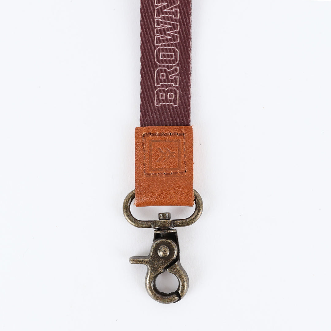 Neck Lanyard - Brown Stripes - Thread®