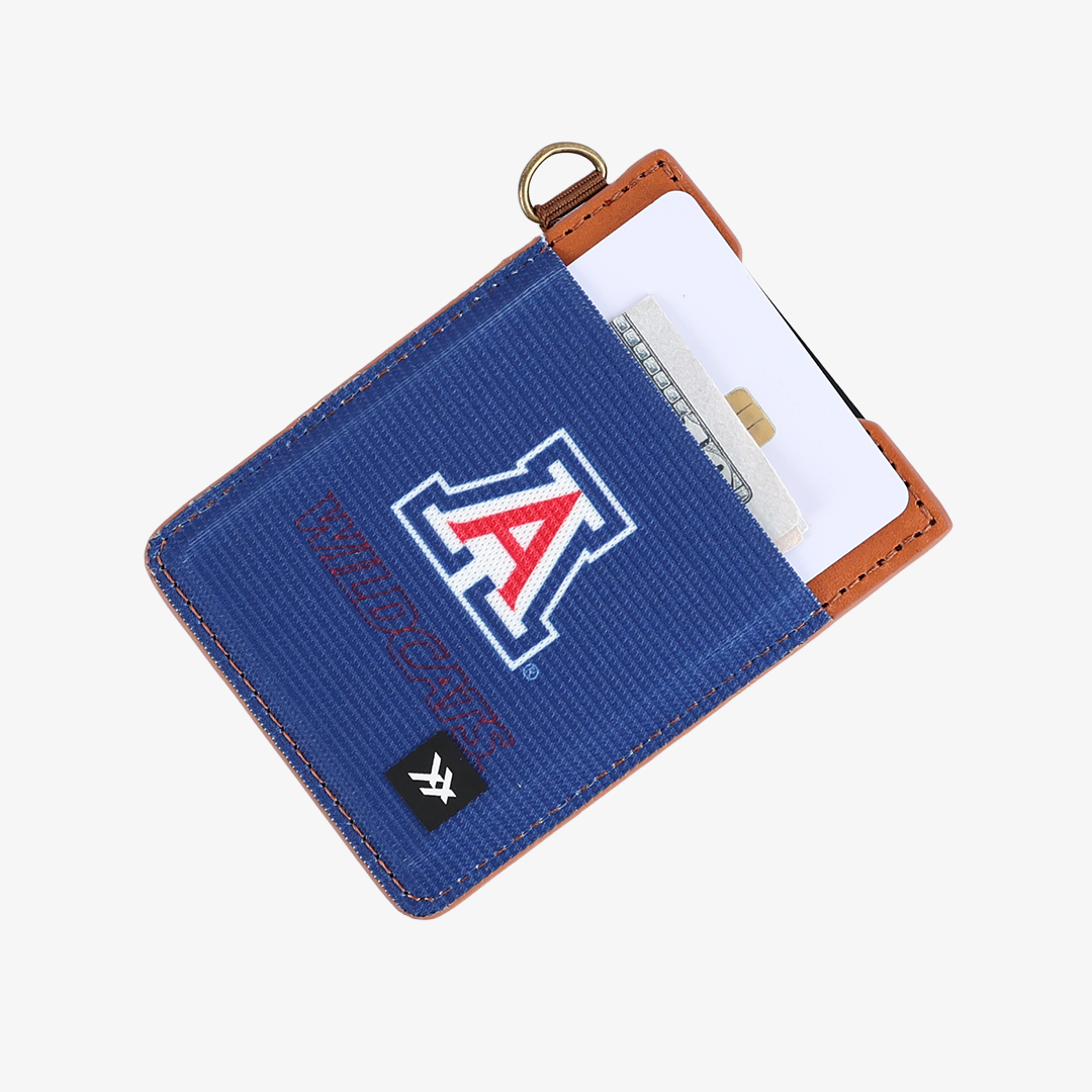 Arizona Blue - Vertical Leather Wallet