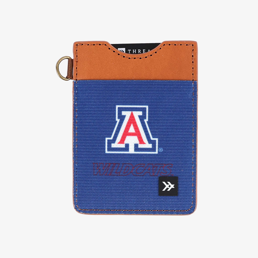 Arizona Blue - Vertical Leather Wallet