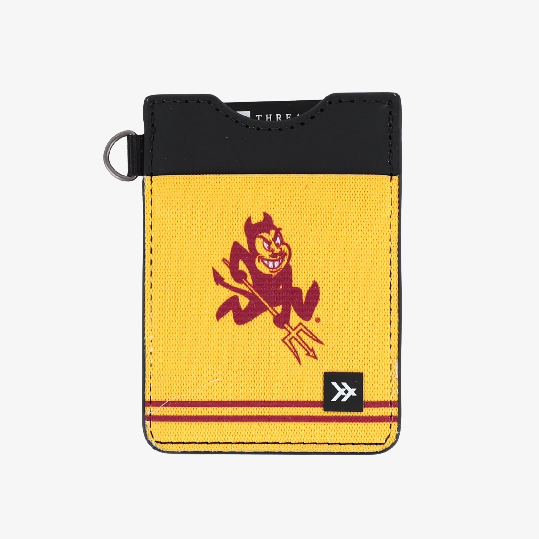 ASU Sun Devil - Vertical Leather Wallet
