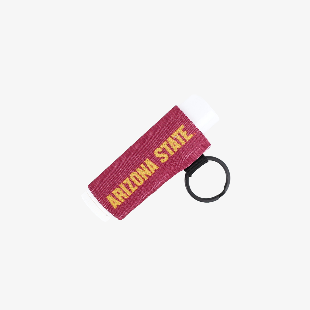 ASU Solid - Chapstick Holder Keychain