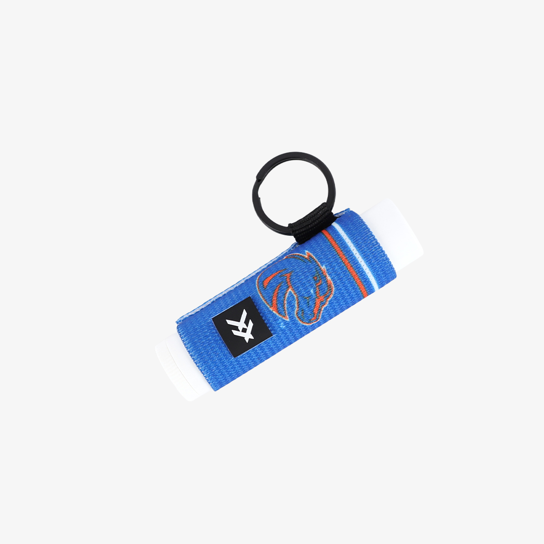 Boise Bronco - Chapstick Holder Keychain