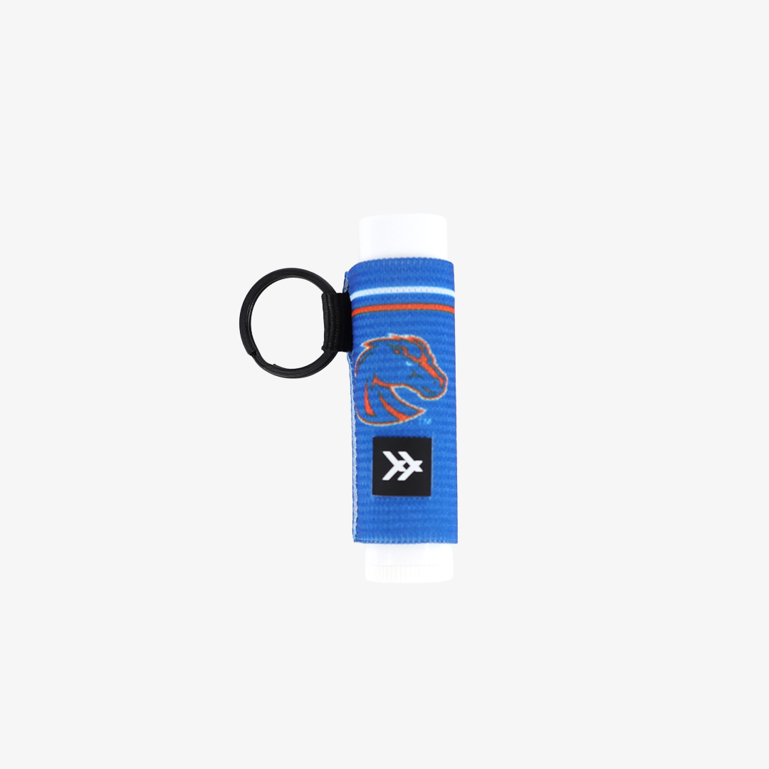 Boise Bronco - Chapstick Holder Keychain