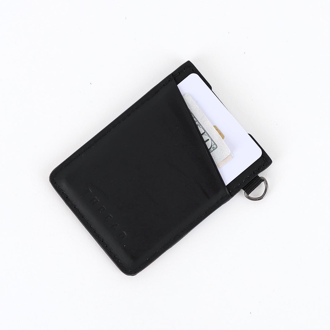 Vertical Leather Wallet - NC White Stripe - Thread®