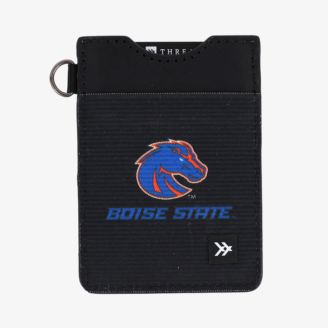 Boise Black - Vertical Leather Wallet