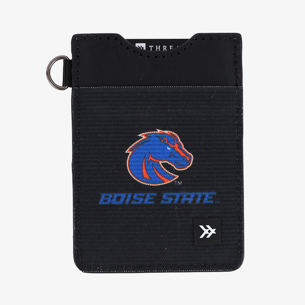 Boise Black - Vertical Leather Wallet