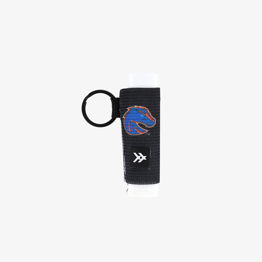Boise Black - Chapstick Holder Keychain