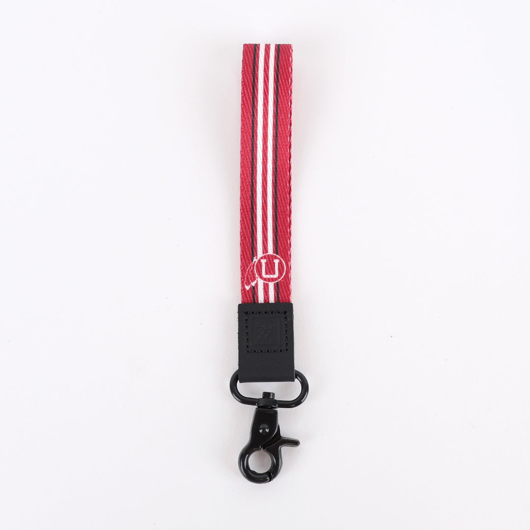 Wrist Lanyard - UofU Feather Red - Thread®