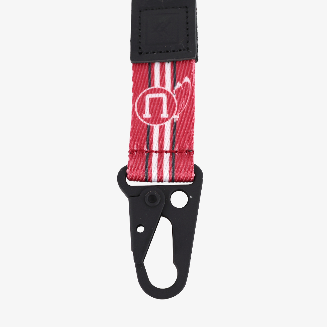UofU Feather Red - Keychain Clip
