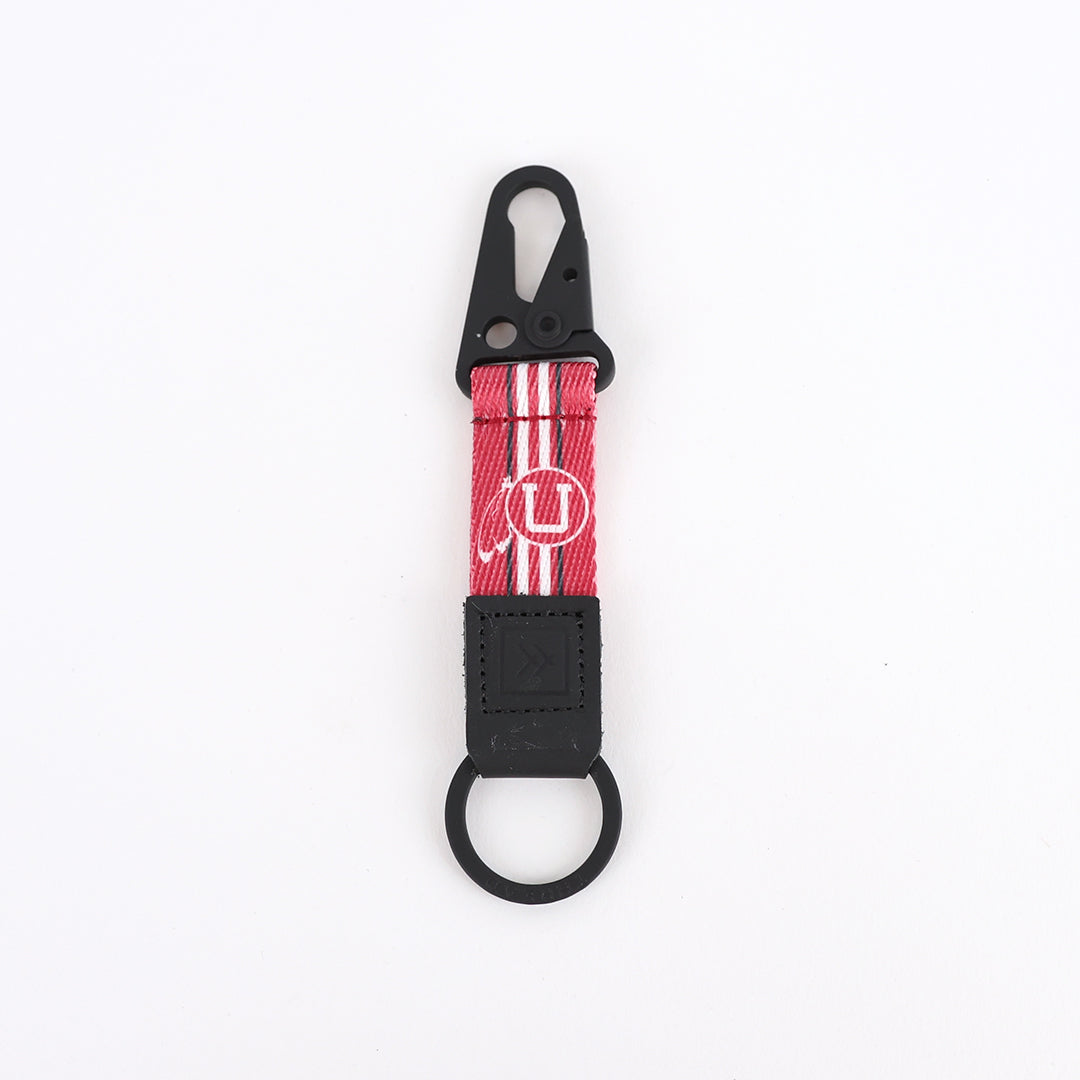 Keychain Clip - UofU Feather Red - Thread®