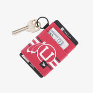 UofU Feather Red - Elastic Wallet