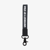 UofU Black - Wristlet Keychain