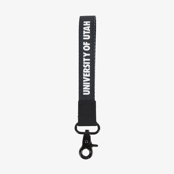 UofU Black - Wristlet Keychain
