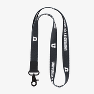 UofU Black - Neck Lanyard