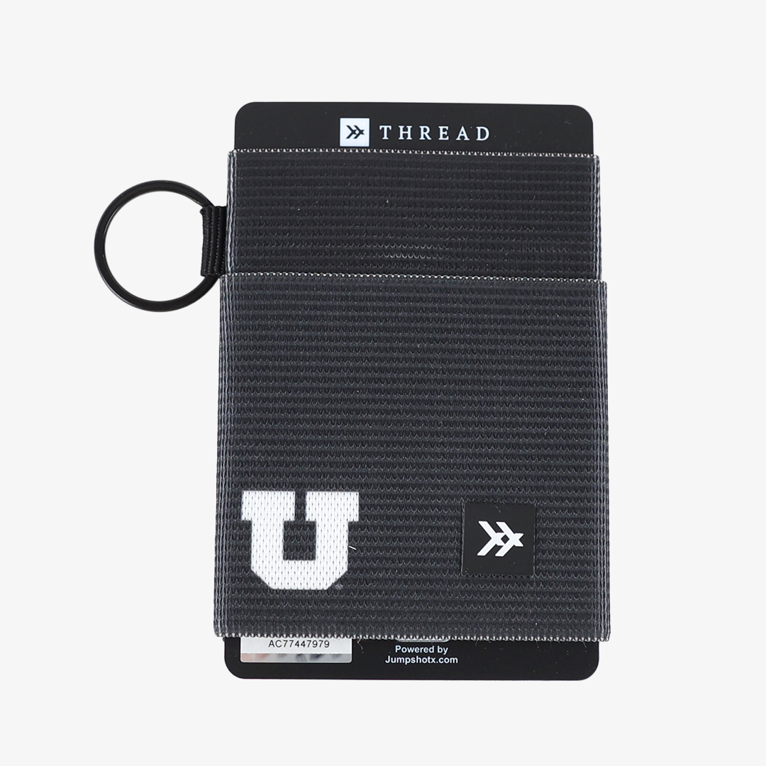 UofU Black - Elastic Wallet