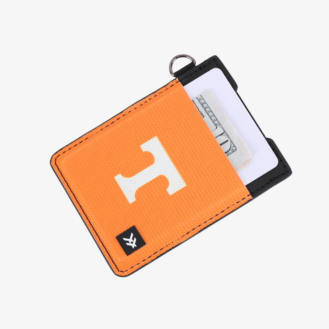 Tennessee Checkerboard - Vertical Leather Wallet