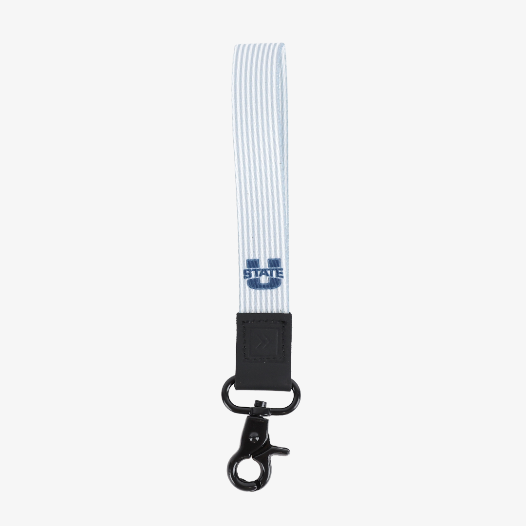 USU A - Wristlet Keychain