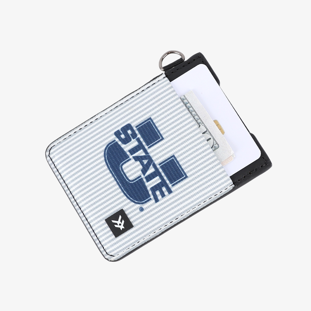USU A - Vertical Leather Wallet