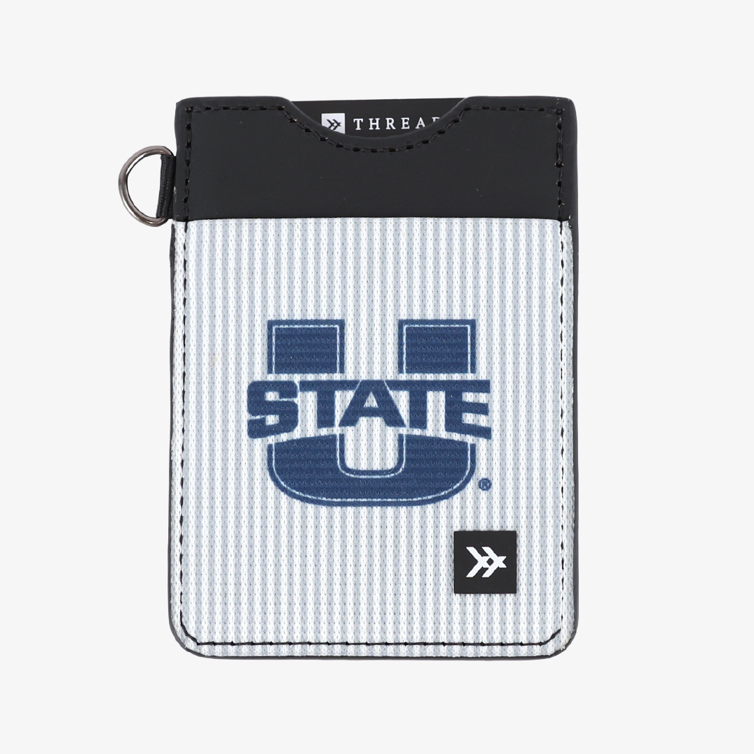 USU A - Vertical Leather Wallet