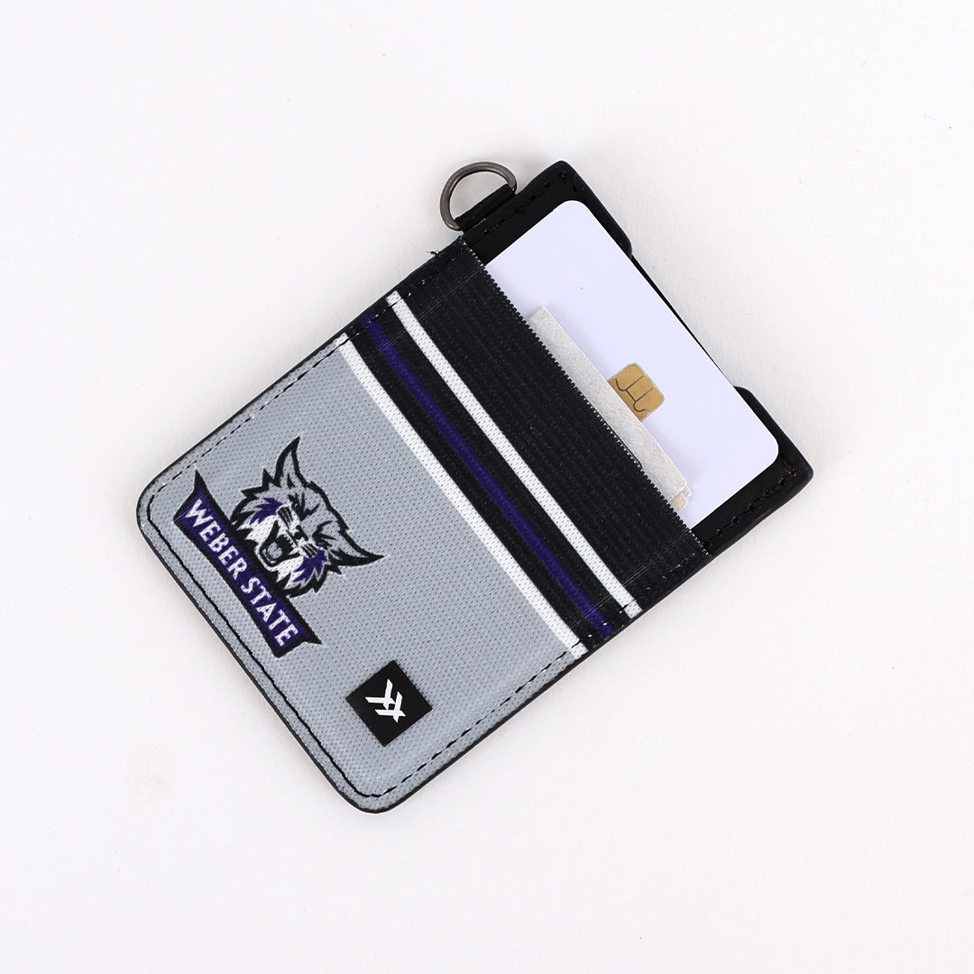 Vertical Wallet - Weber State Black - Thread®