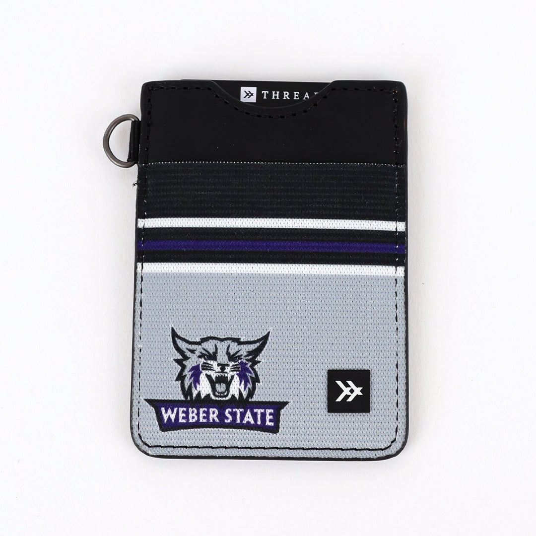 Vertical Wallet - Weber State Black - Thread®