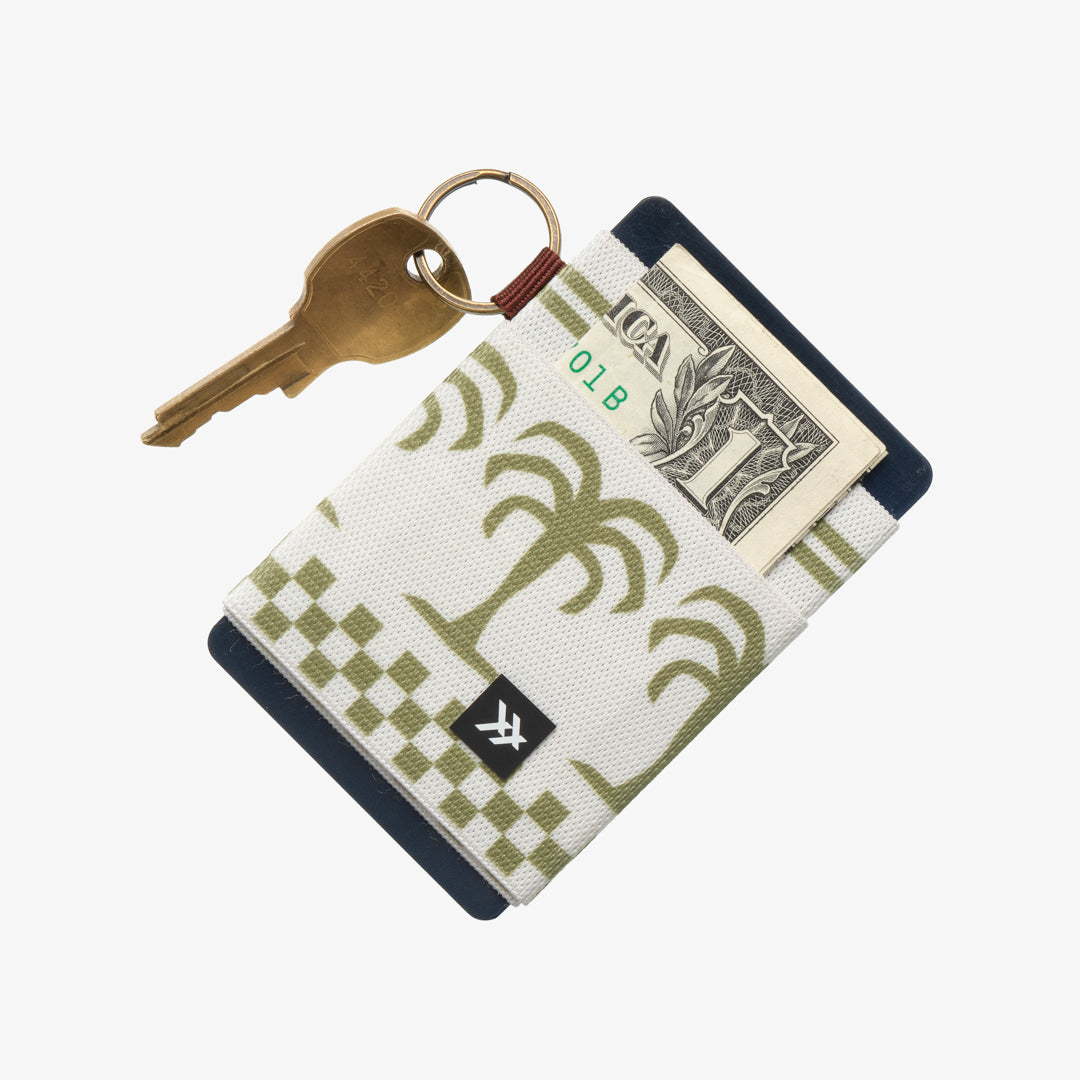 Elastic Wallet - Palm Tree - Thread®