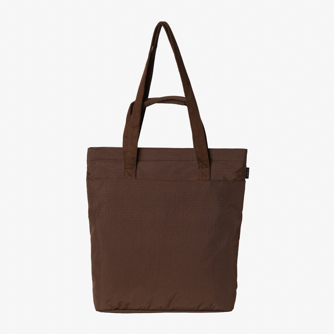 Chocolate Quilted | Utility Tote Bag | Multiple Pockets & Durable