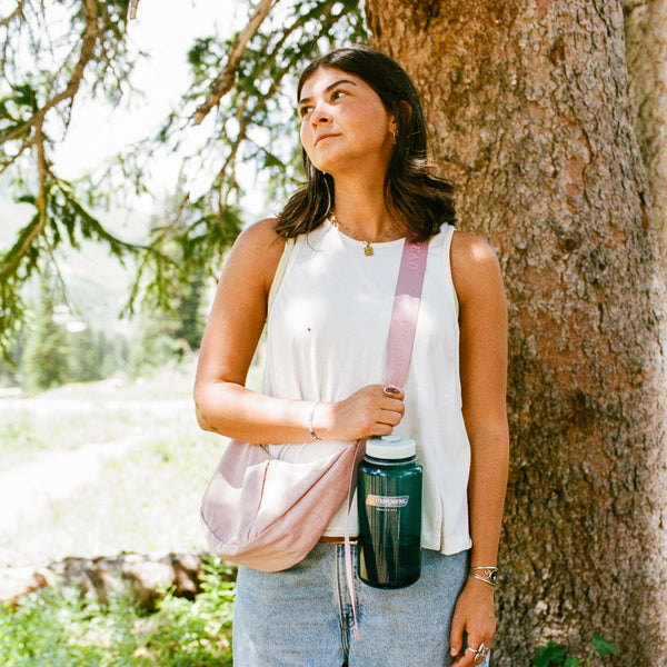 Rose Dust - Crescent Bag